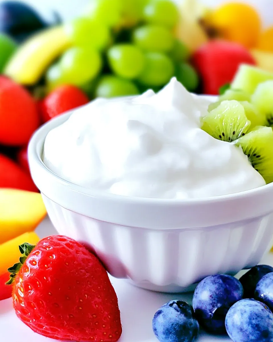 Easy Healthier Fruit Dip photo