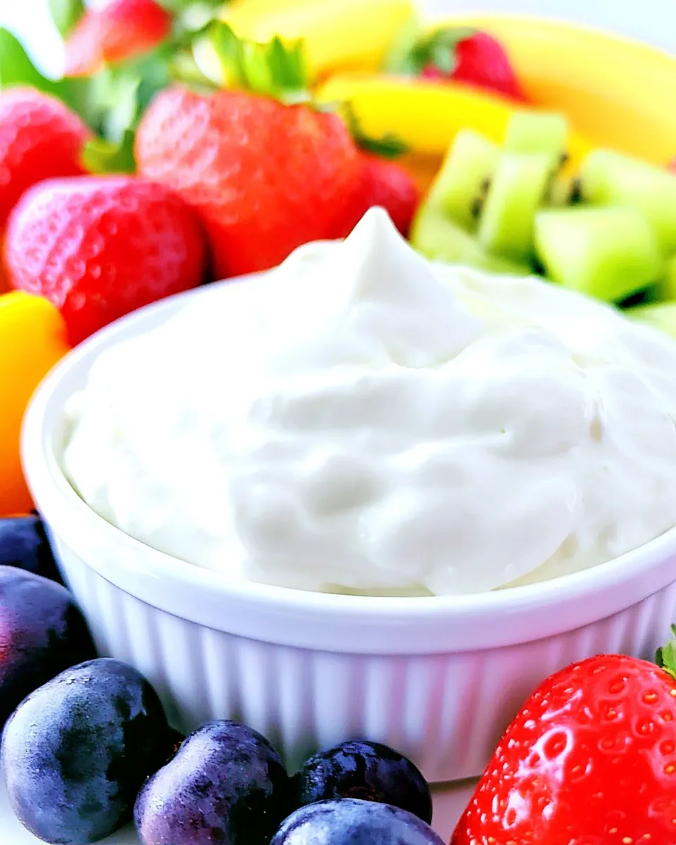 Delicious Healthier Fruit Dip image