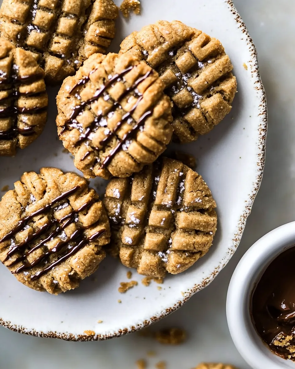 Easy Healthier Homemade Nutter Butter Cookies. food shot