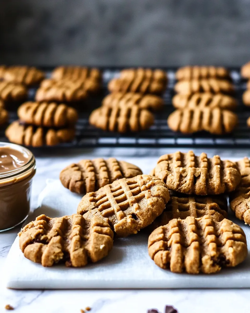 Savory Healthier Homemade Nutter Butter Cookies. picture