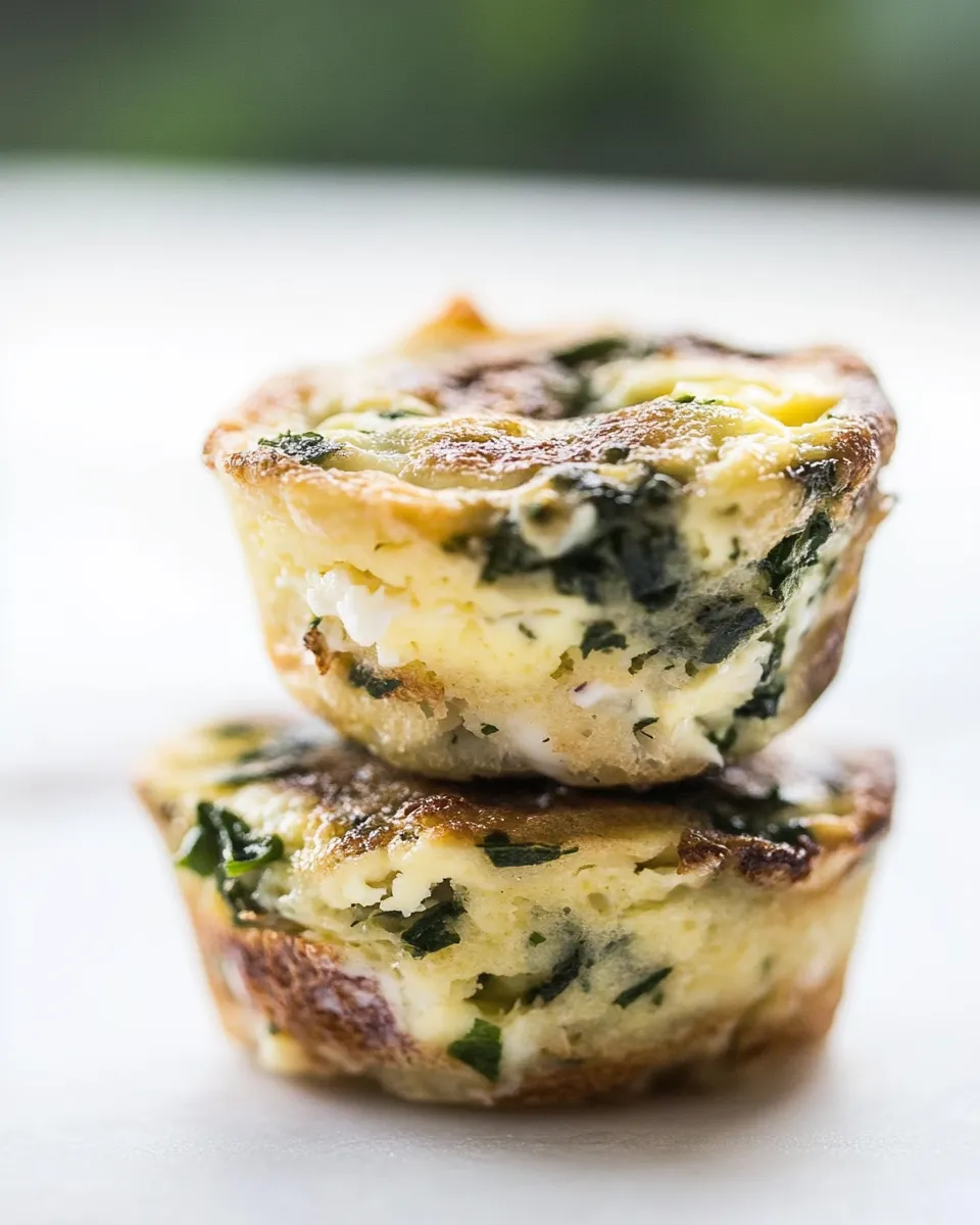 Delicious Healthy Breakfast Egg Muffins shot