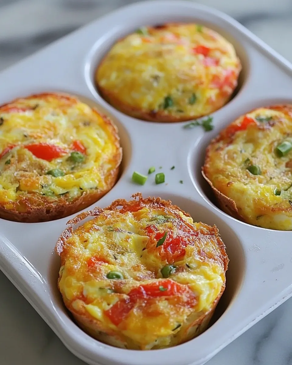 Classic Healthy Breakfast Make Ahead Egg Muffins image