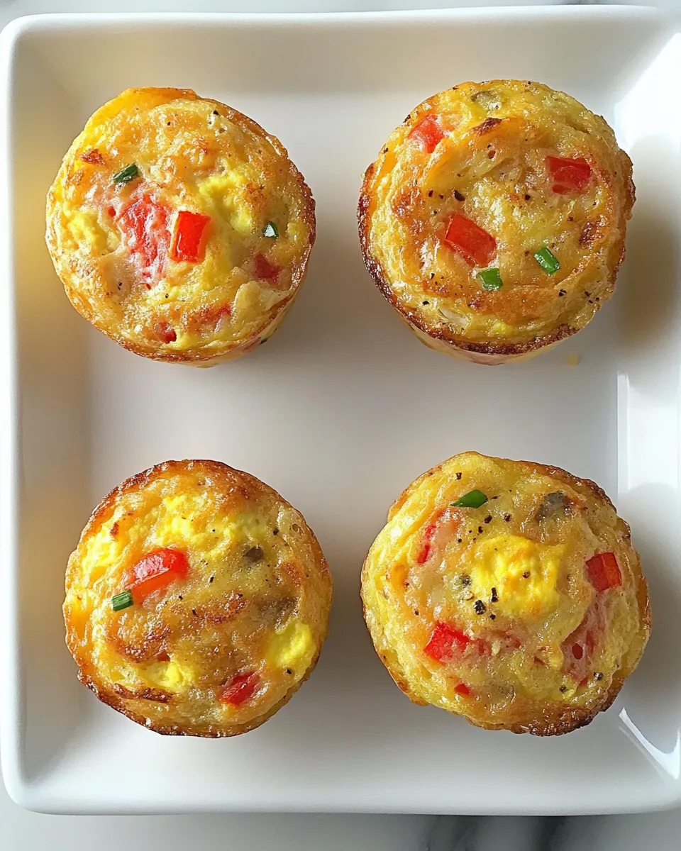 Delicious Healthy Breakfast Make Ahead Egg Muffins shot