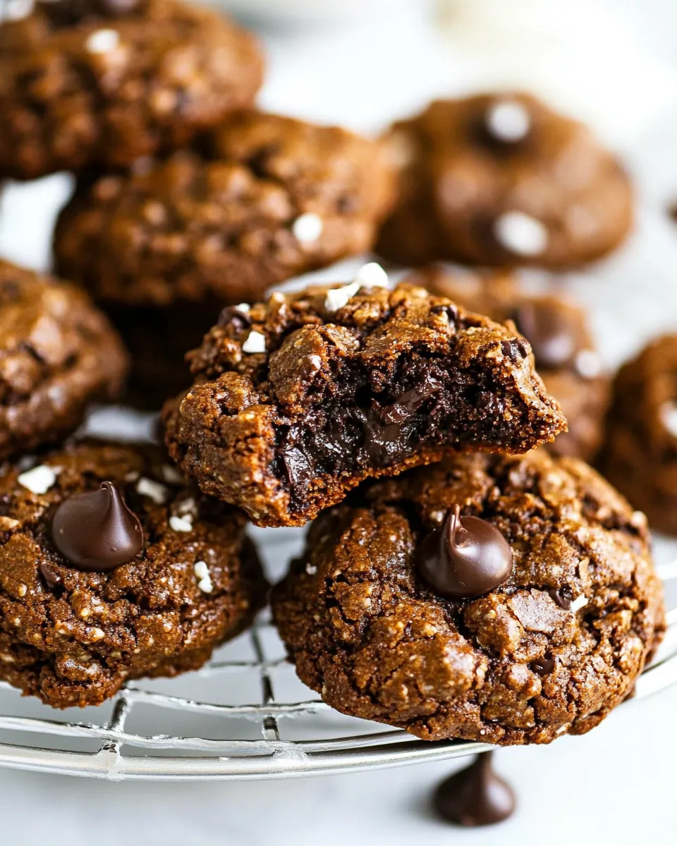 Quick Healthy Chocolate Cookies shot