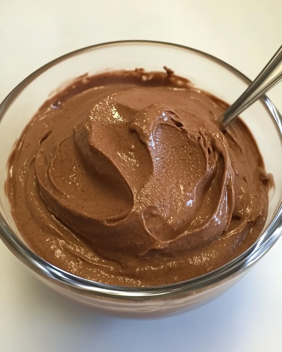 Delicious Healthy Chocolate Pudding image