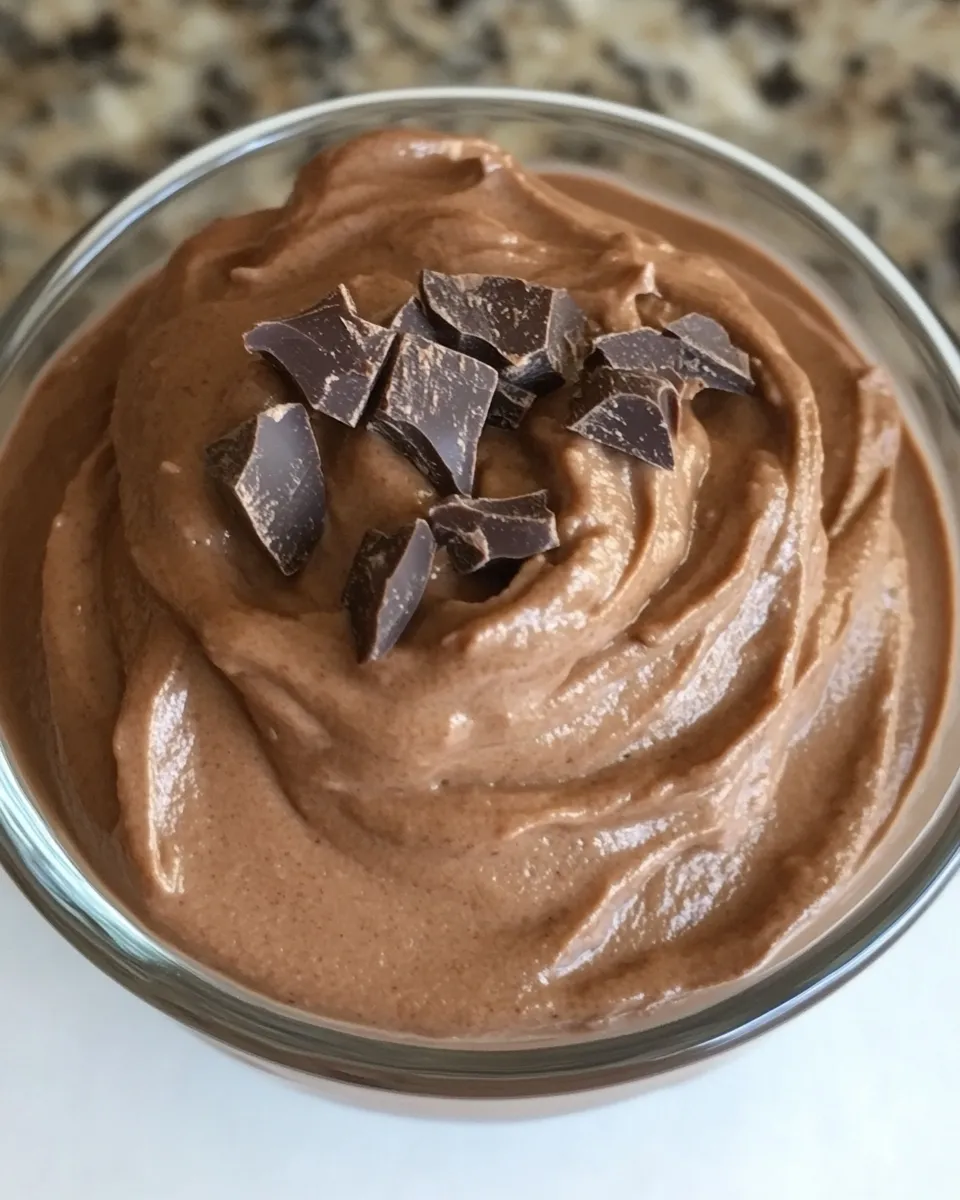 Easy Healthy Chocolate Pudding recipe photo