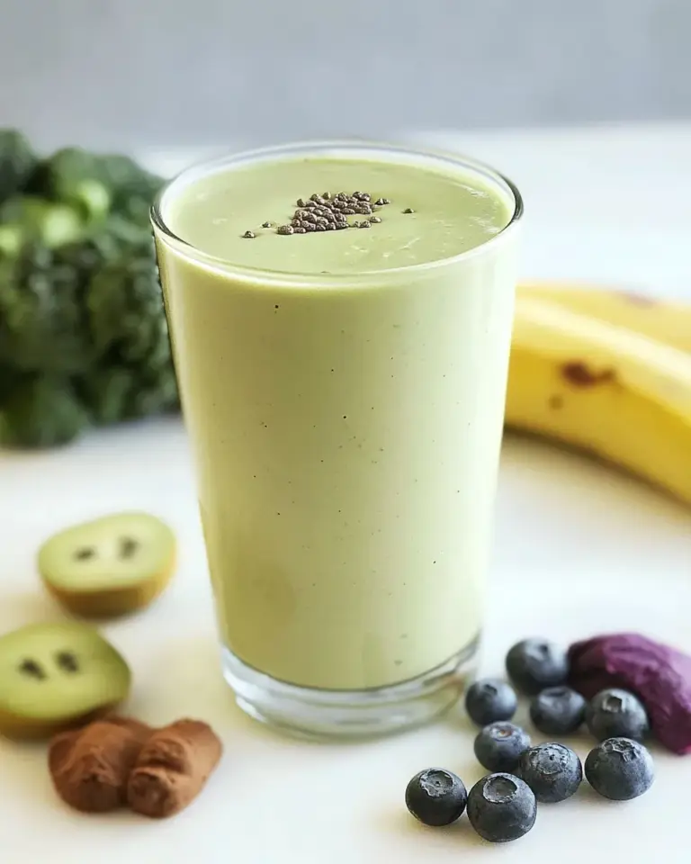 Homemade Healthy Gut Smoothie photo