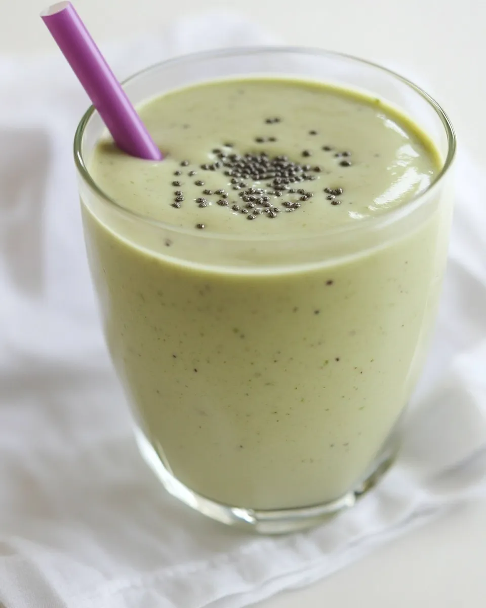 Delicious Healthy Gut Smoothie shot