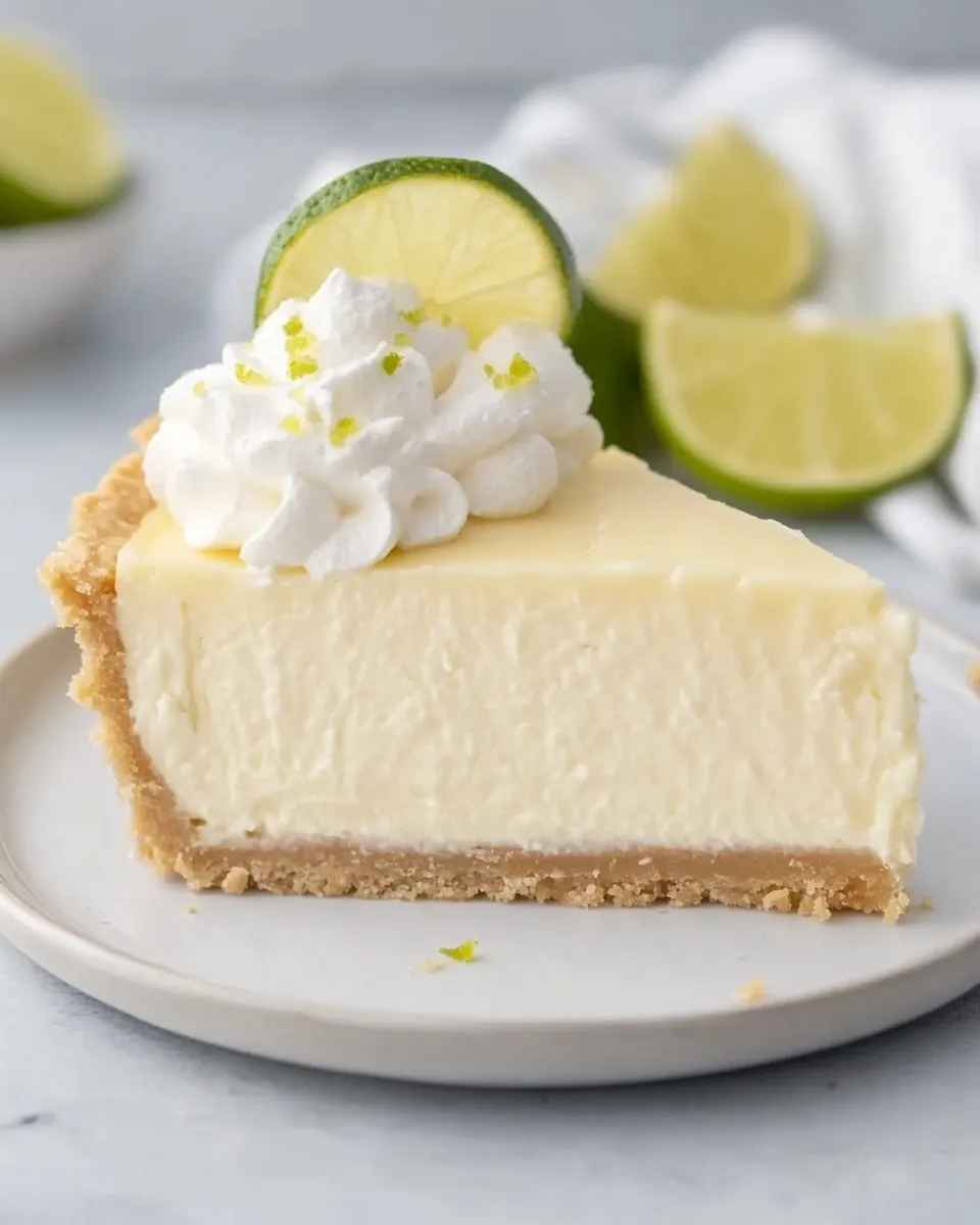 Classic Healthy Key Lime Pie image