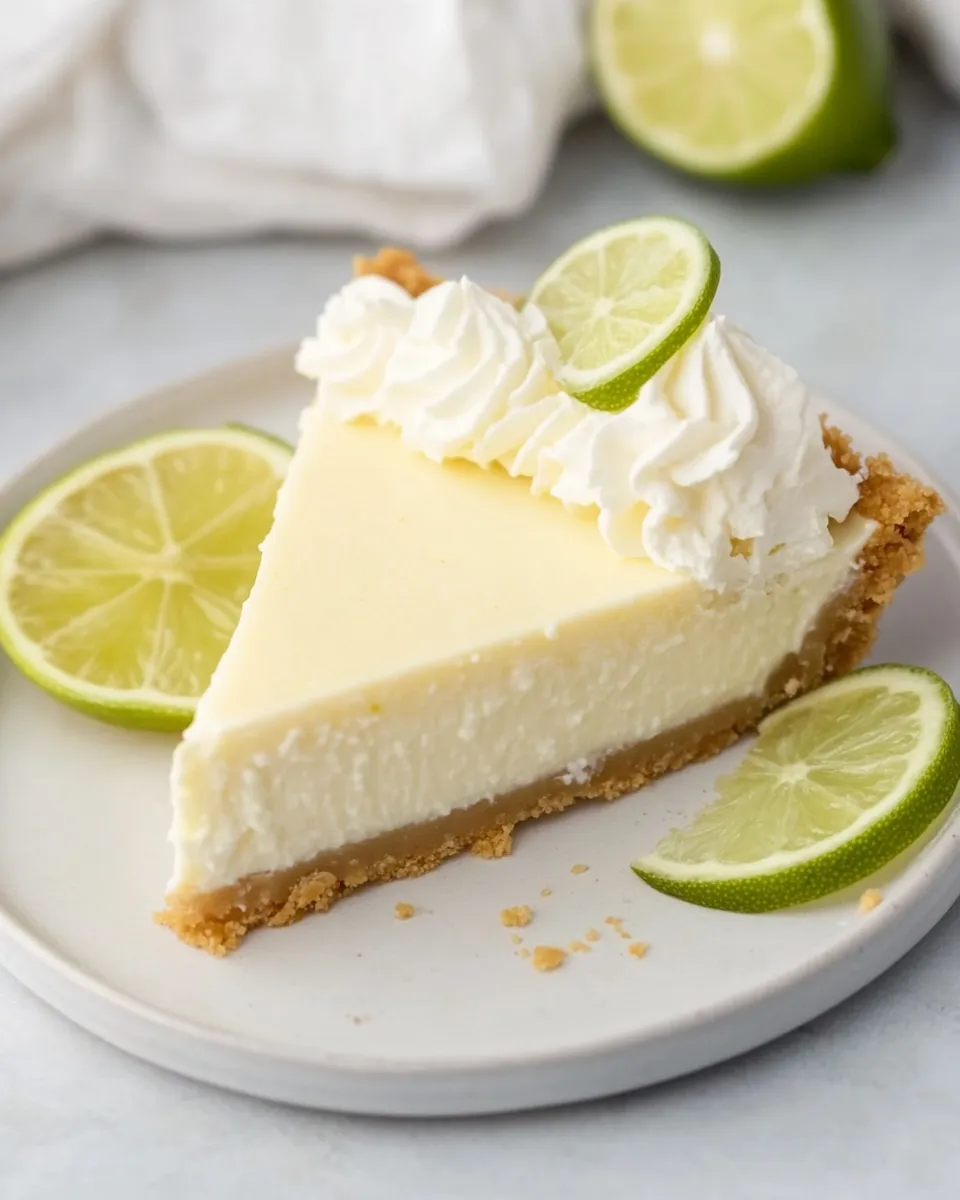 Delicious Healthy Key Lime Pie shot