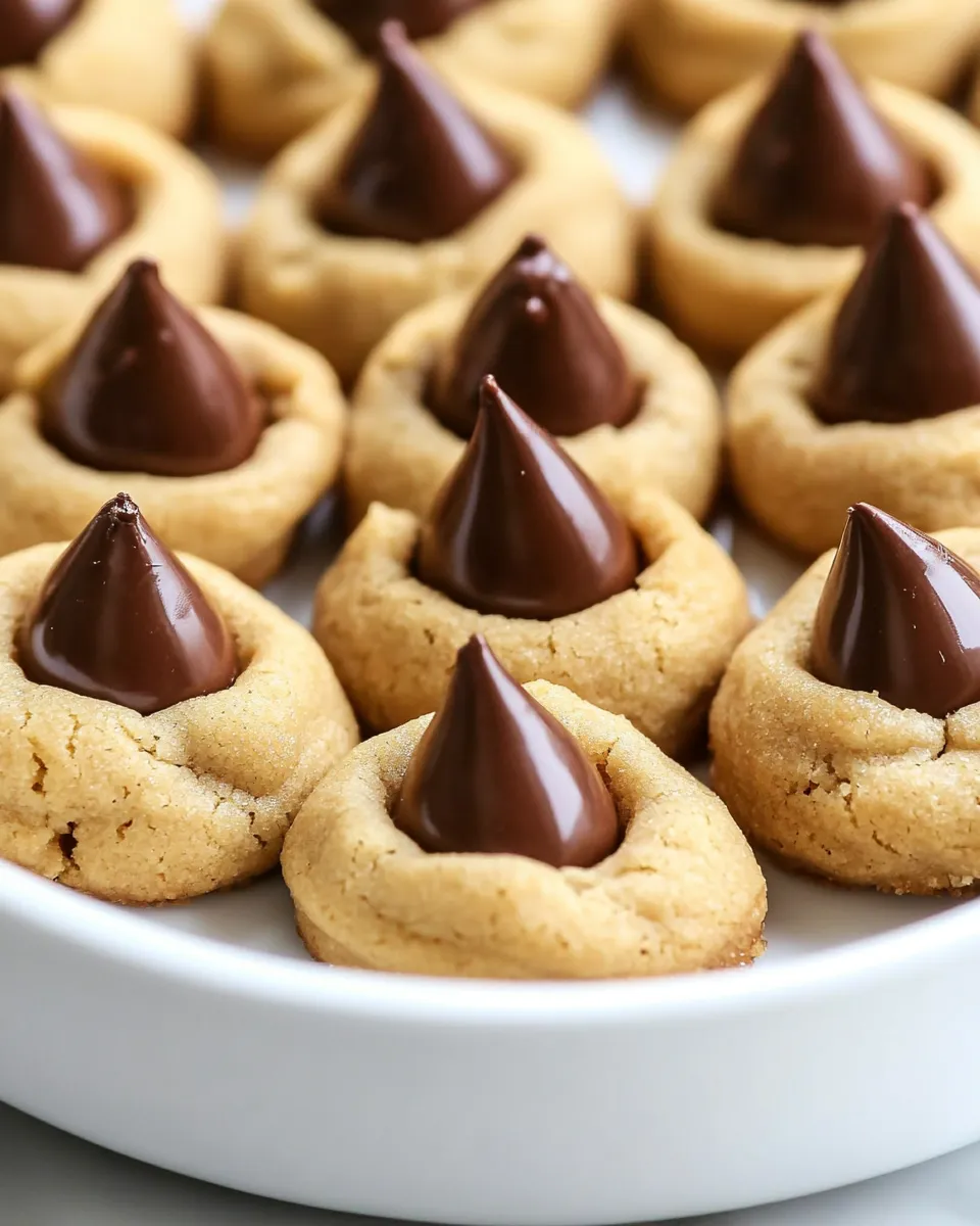 Classic Hershey Kiss Cookies image