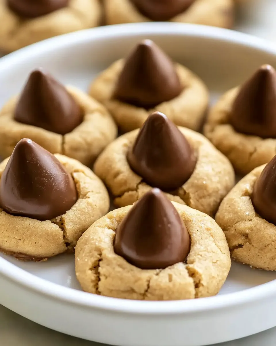 Delicious Hershey Kiss Cookies shot