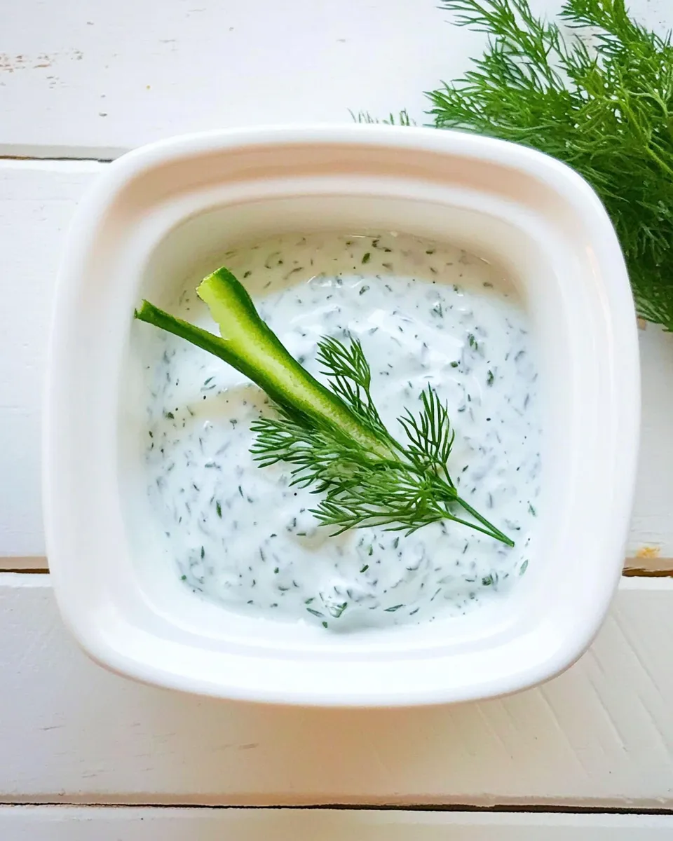Delicious High Protein Ranch Dressing image