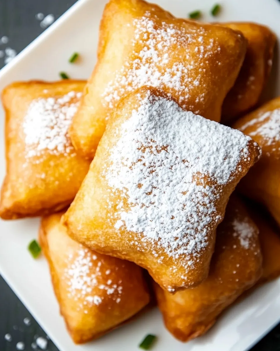 Classic Homemade Beignets recipe photo