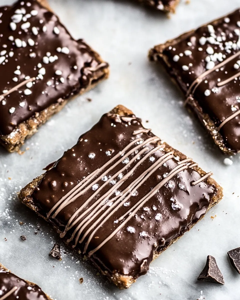 Ultimate Homemade Chocolate Fudge Pop Tarts. image