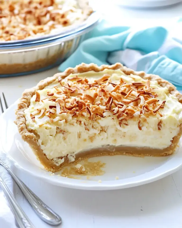 Homemade Coconut Cream Pie photo