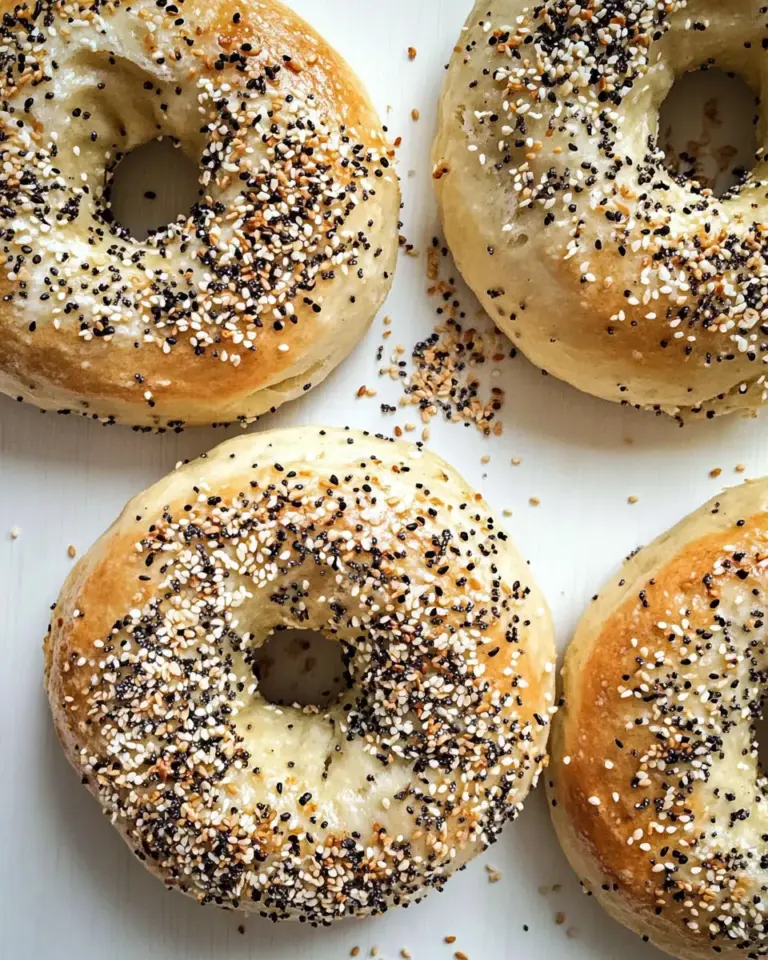 Homemade Everything Bagels photo