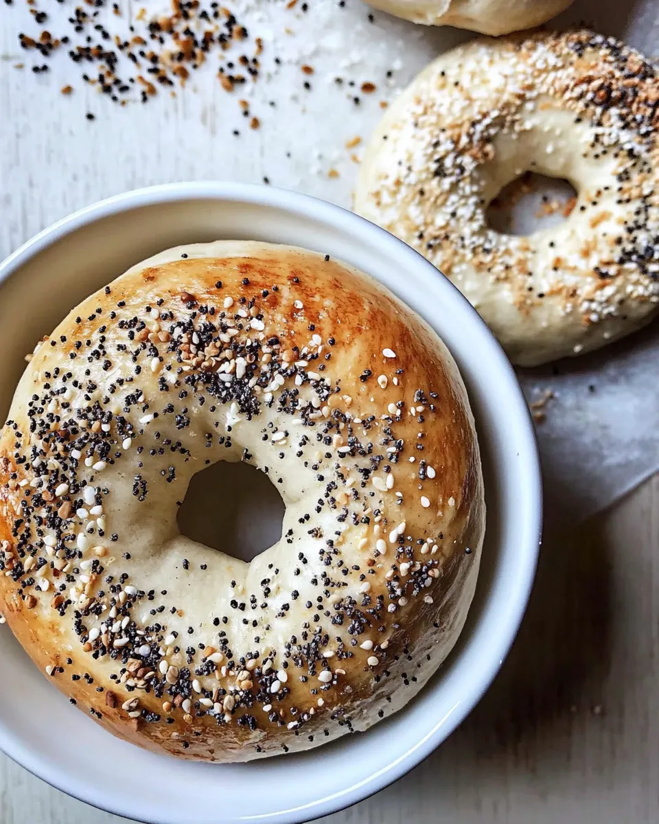 Easy Homemade Everything Bagels recipe photo