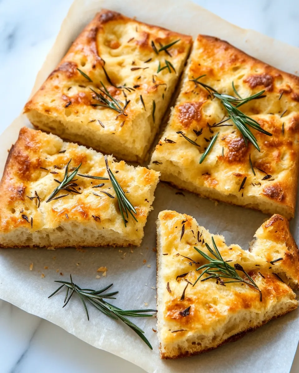 Easy Homemade Focaccia Bread photo