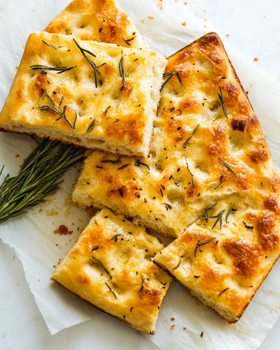 Delicious Homemade Focaccia Bread image