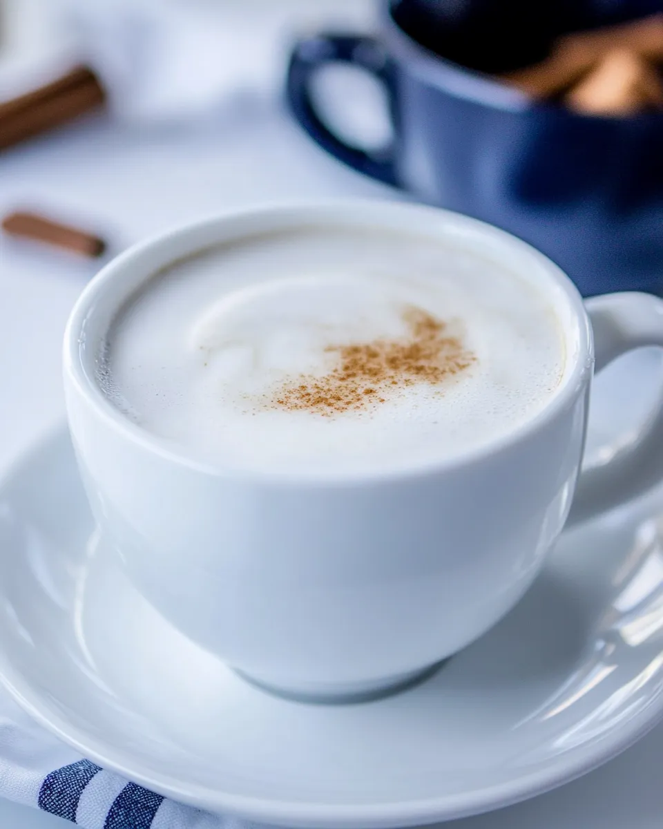 Ultimate Homemade Gingerbread Latte plate image