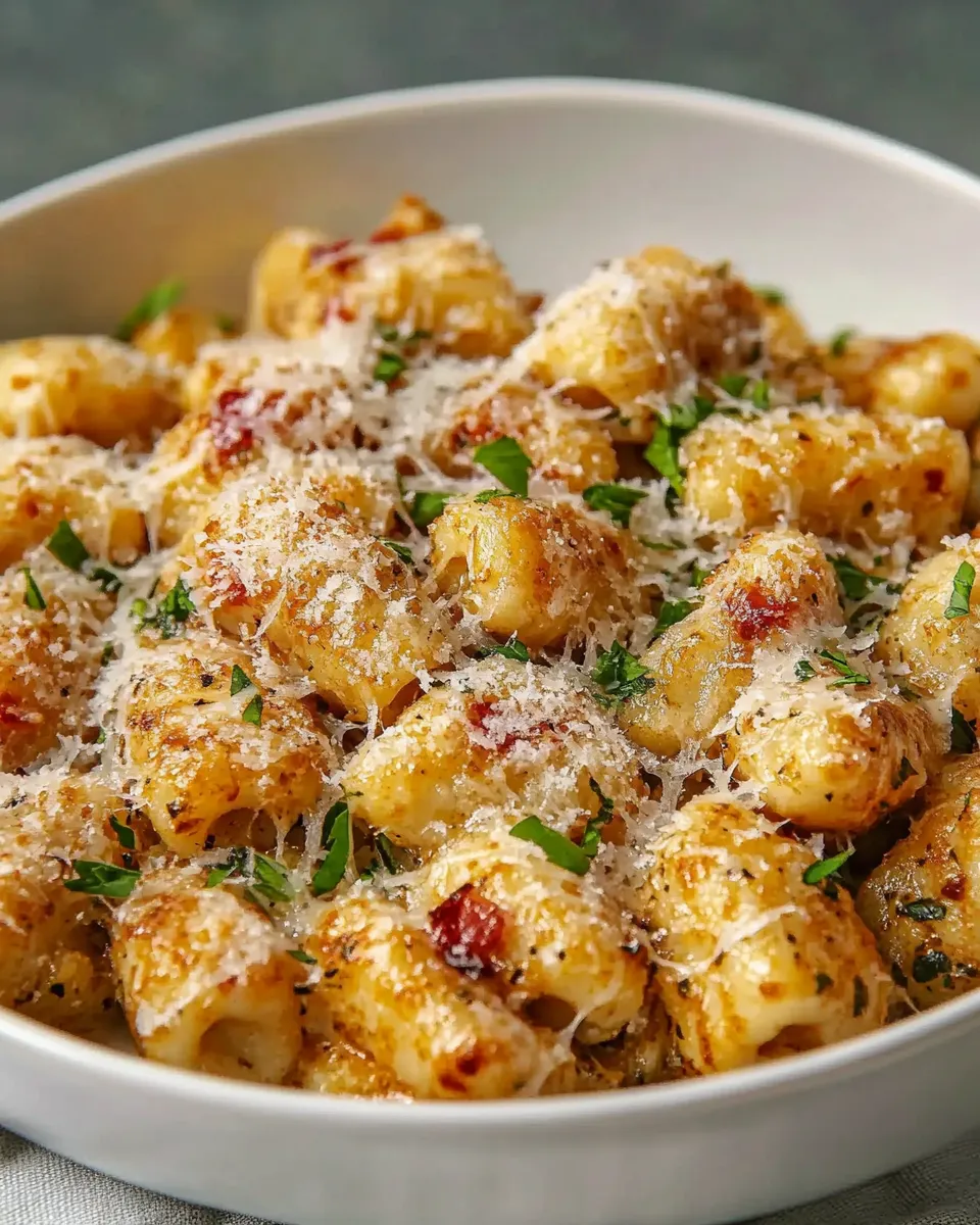 Classic Homemade Gnocchi shot