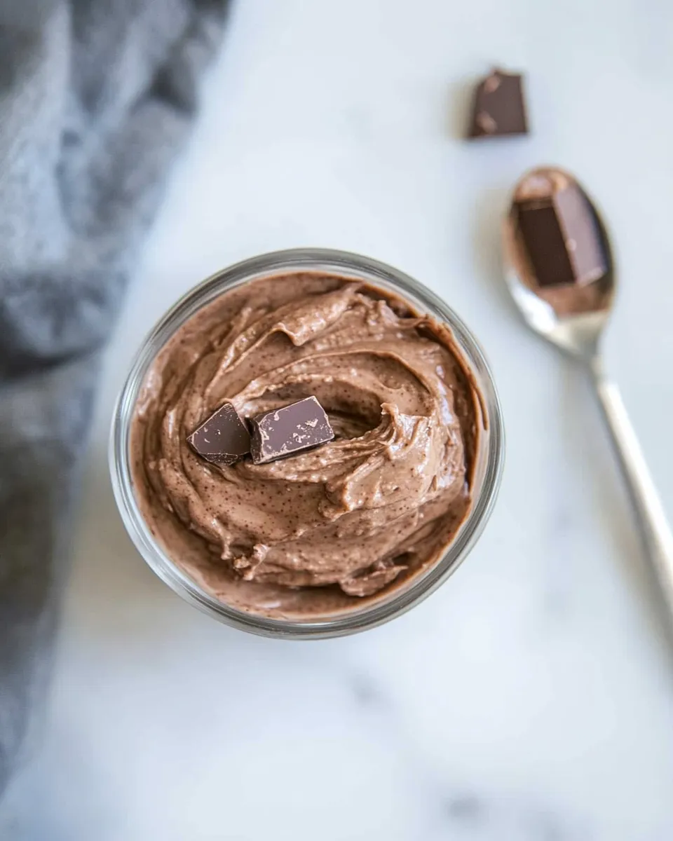 Perfect Homemade Milk Chocolate Cashew Butter. shot