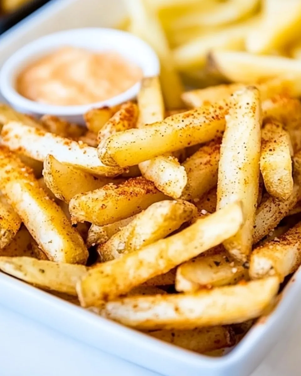 Fresh Homemade Peri Peri Fries photo