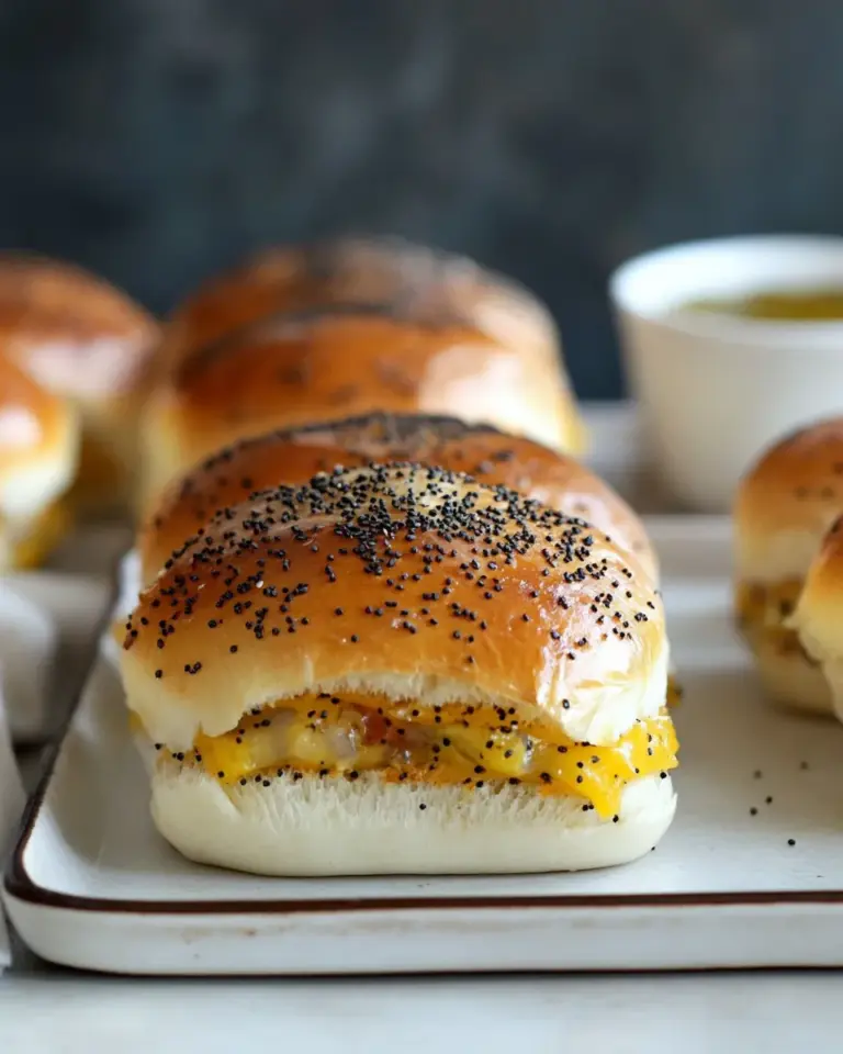 Homemade Poppy Seed Burger Buns photo