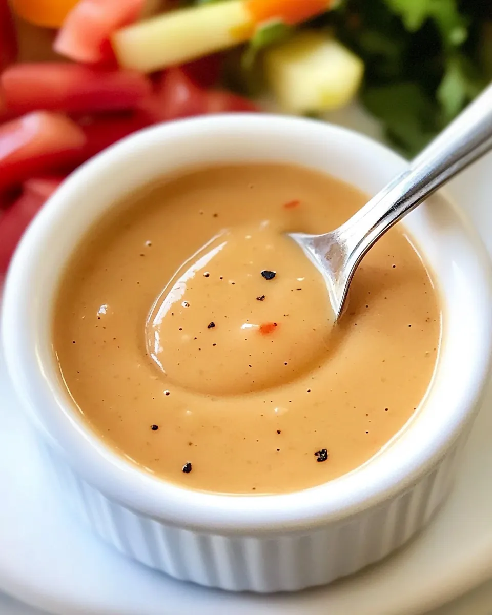 Quick Homemade Yum Yum Sauce shot