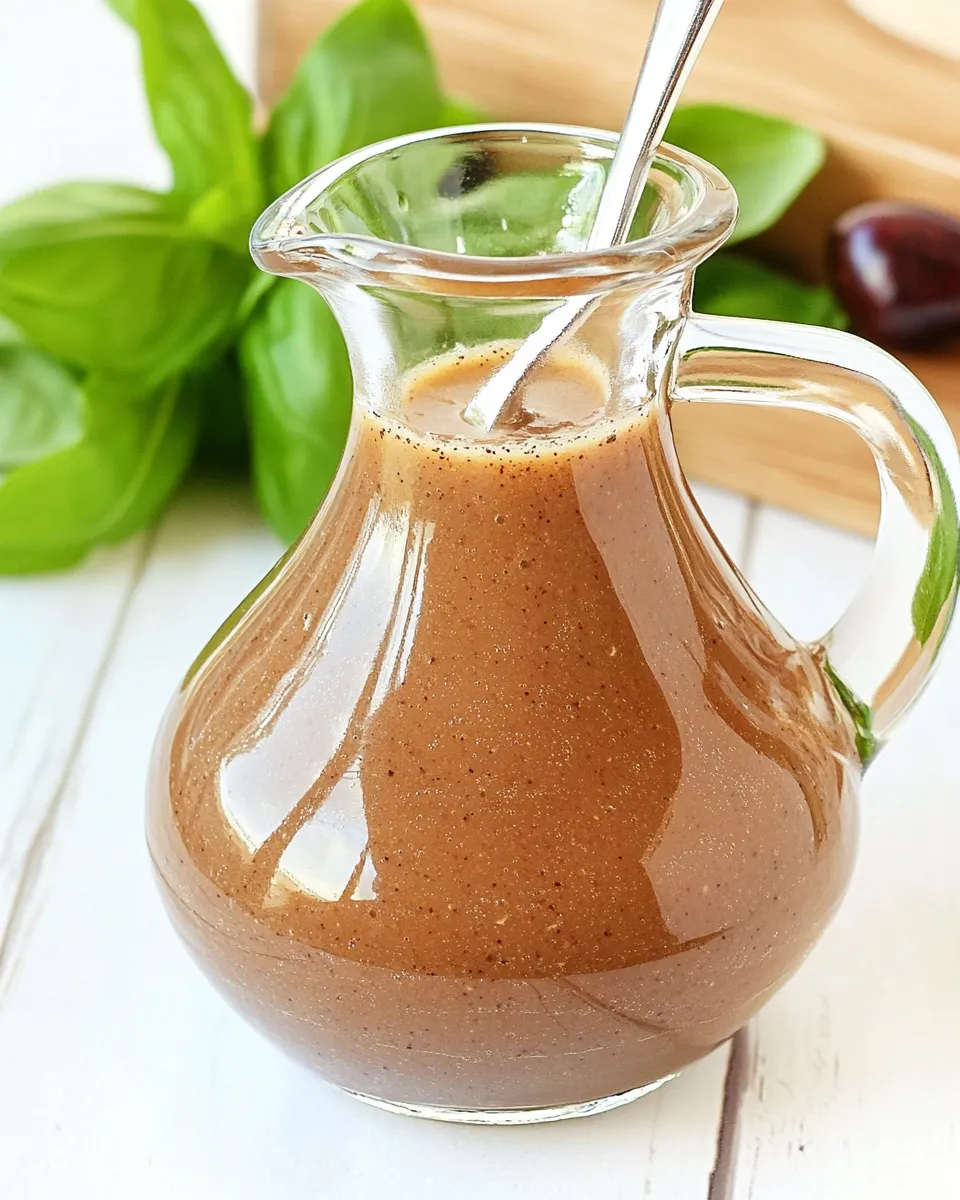 Homemade Honey Balsamic Vinaigrette Dressing photo