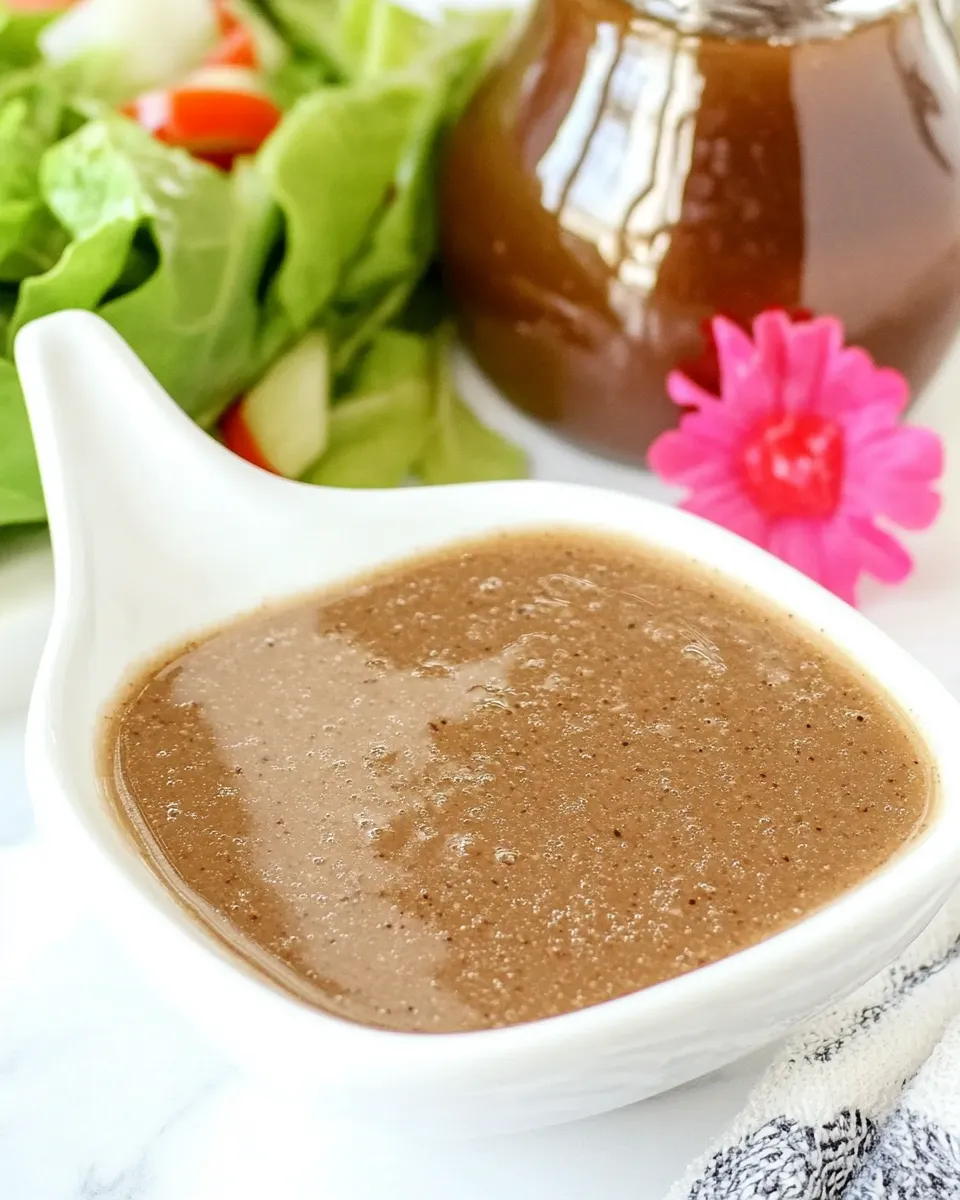 Classic Honey Balsamic Vinaigrette Dressing image