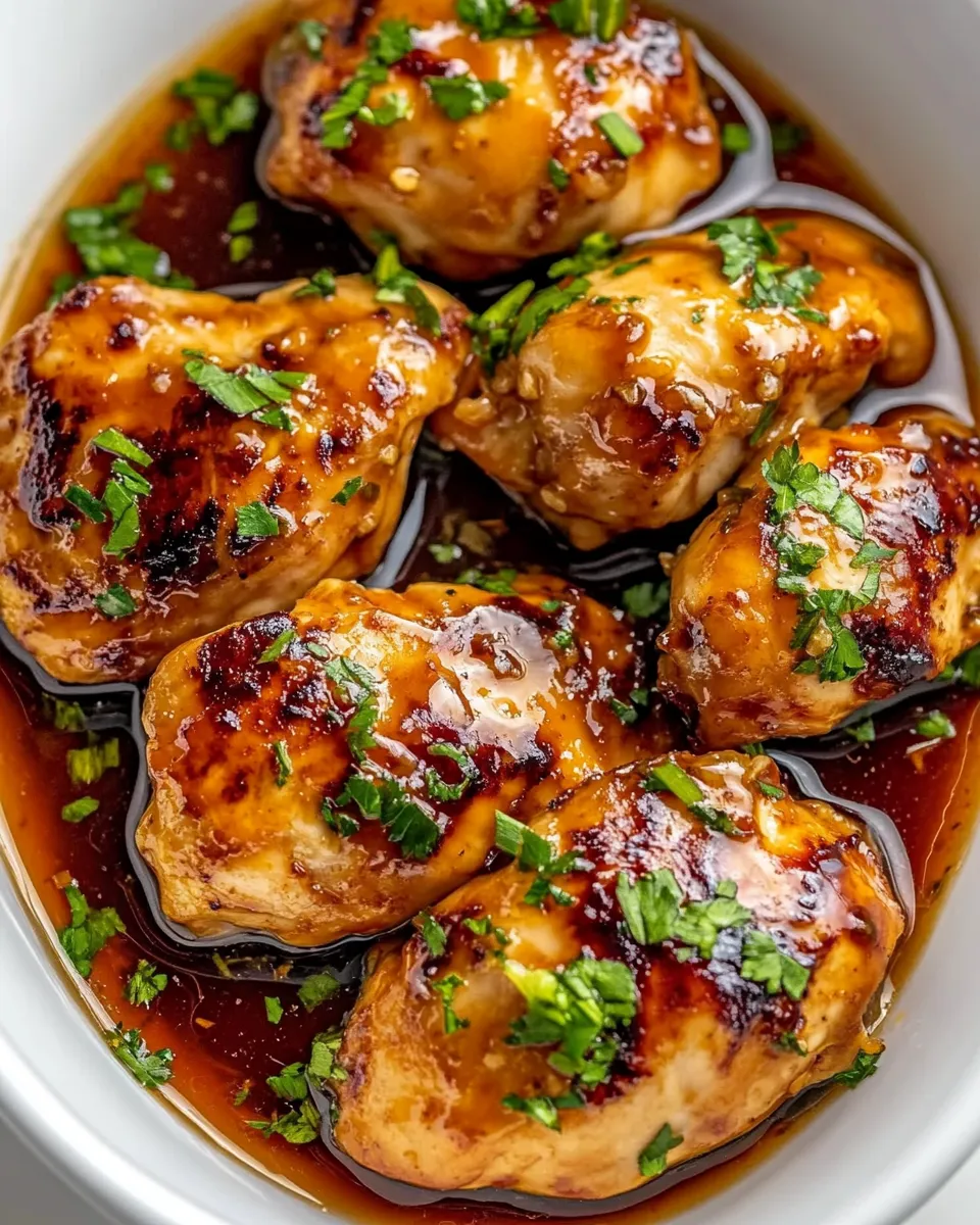 Easy Honey Garlic Chicken recipe photo