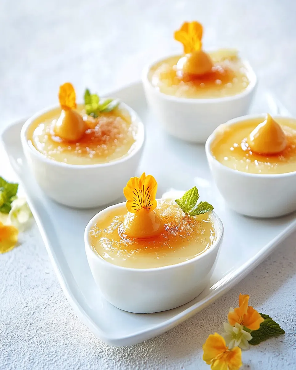Delicious Honey Vanilla Pots de Crme image