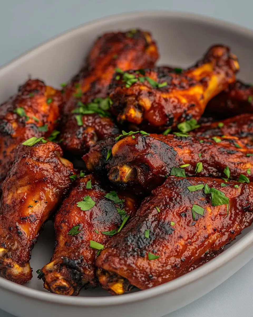 Easy Hot Wings Recipe shot
