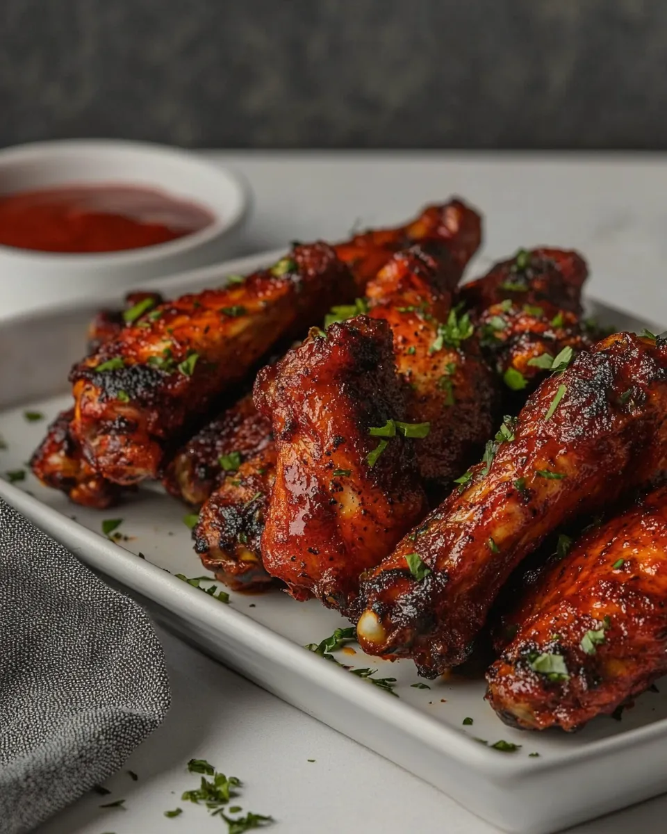 Delicious Hot Wings Recipe recipe photo
