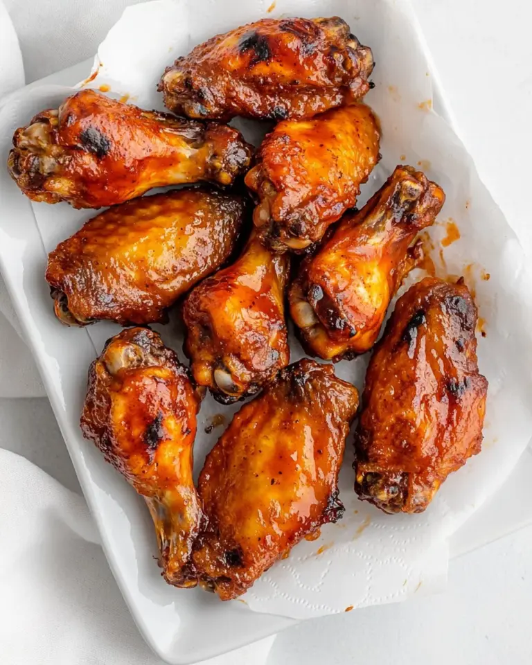 Homemade Hot & Spicy Baked Buffalo Chicken Wings photo