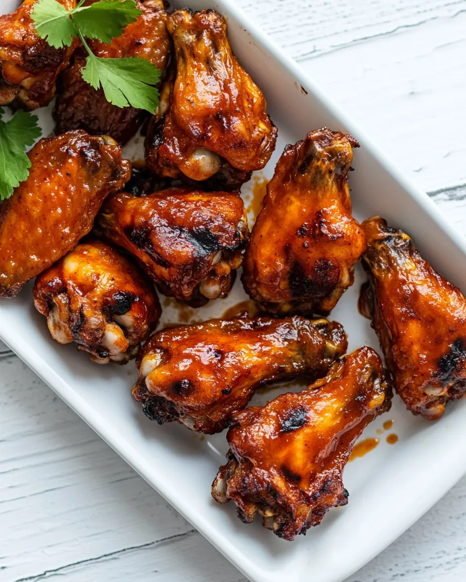 Easy Hot & Spicy Baked Buffalo Chicken Wings recipe photo