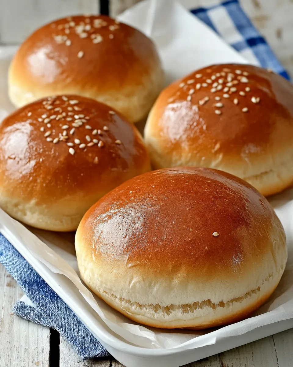 Easy How To Freeze and Thaw Hamburger Buns recipe photo