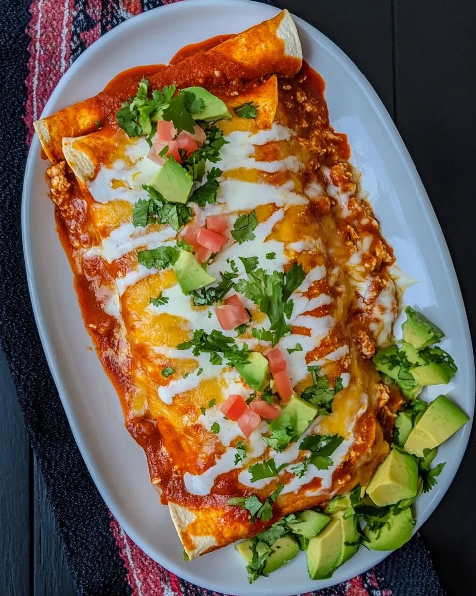 Homemade How To Make Chicken Enchiladas photo