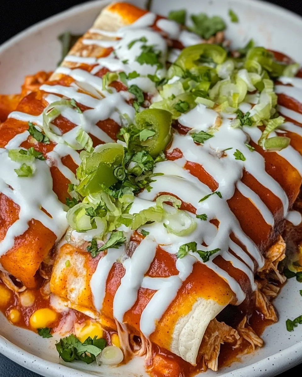 Easy How To Make Chicken Enchiladas picture