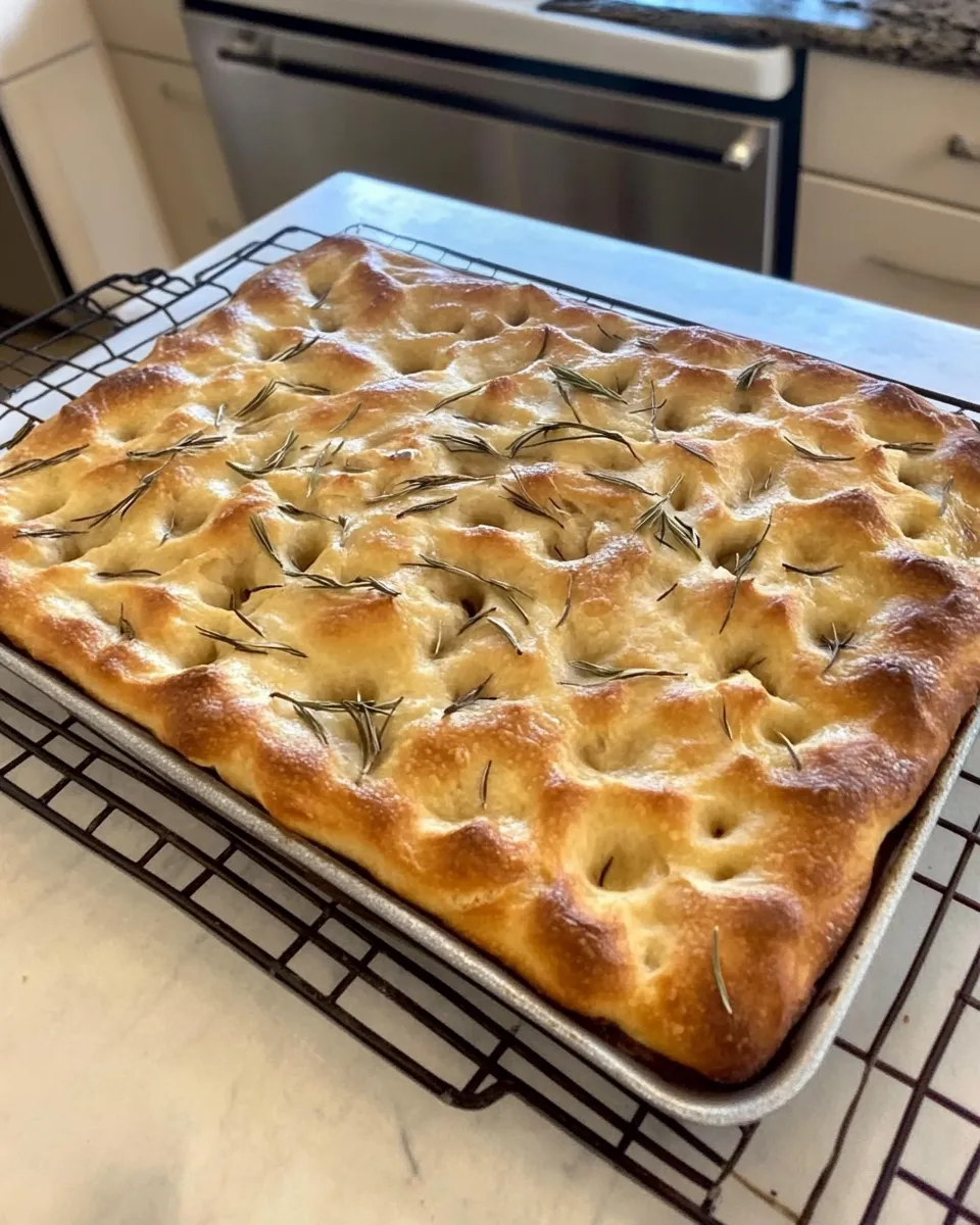 Homemade How To Make Homemade Focaccia Bread For Beginners photo