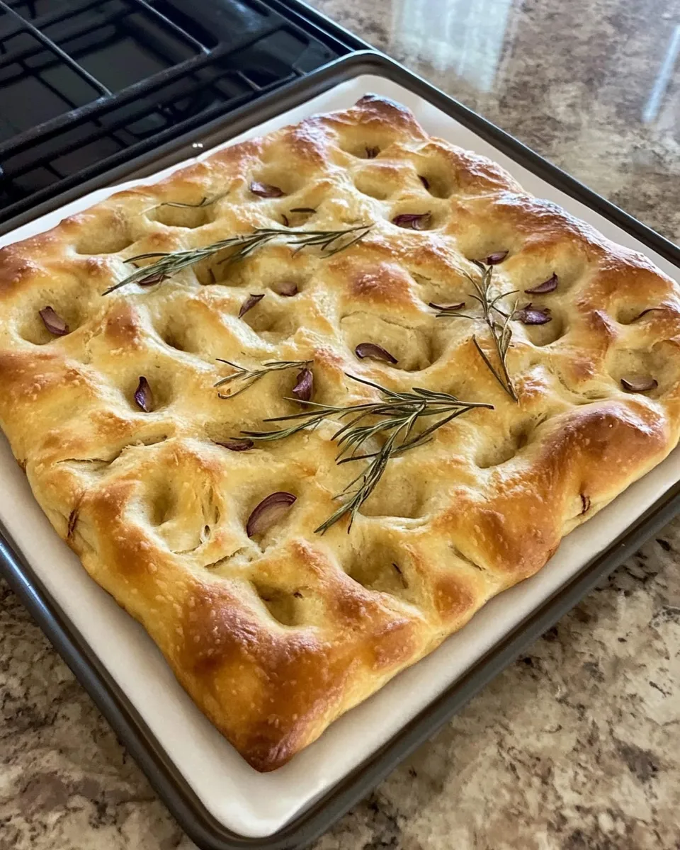 Delicious How To Make Homemade Focaccia Bread For Beginners picture