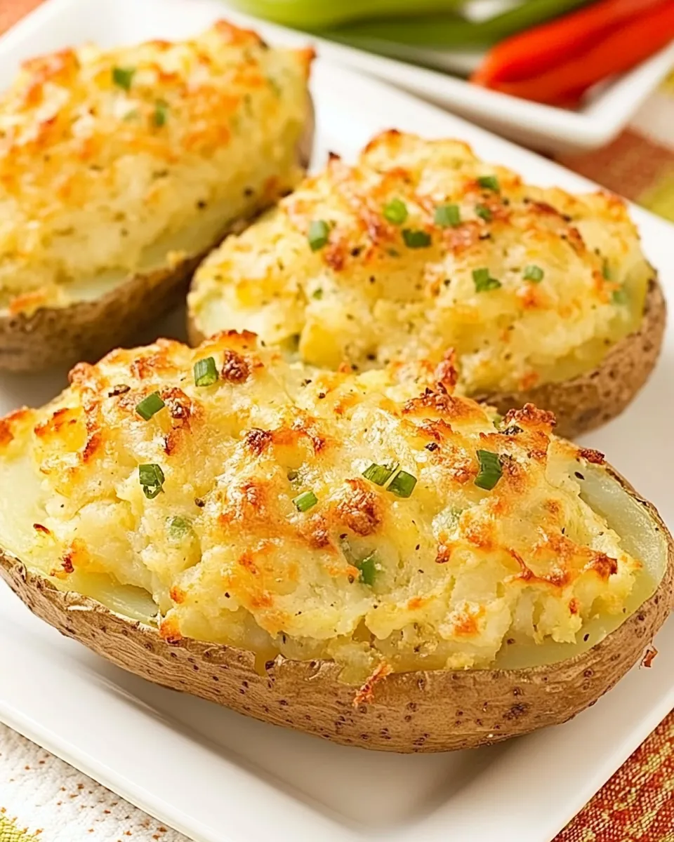 Healthy How to Cut the Calories in a Twice Baked Potato in Half image