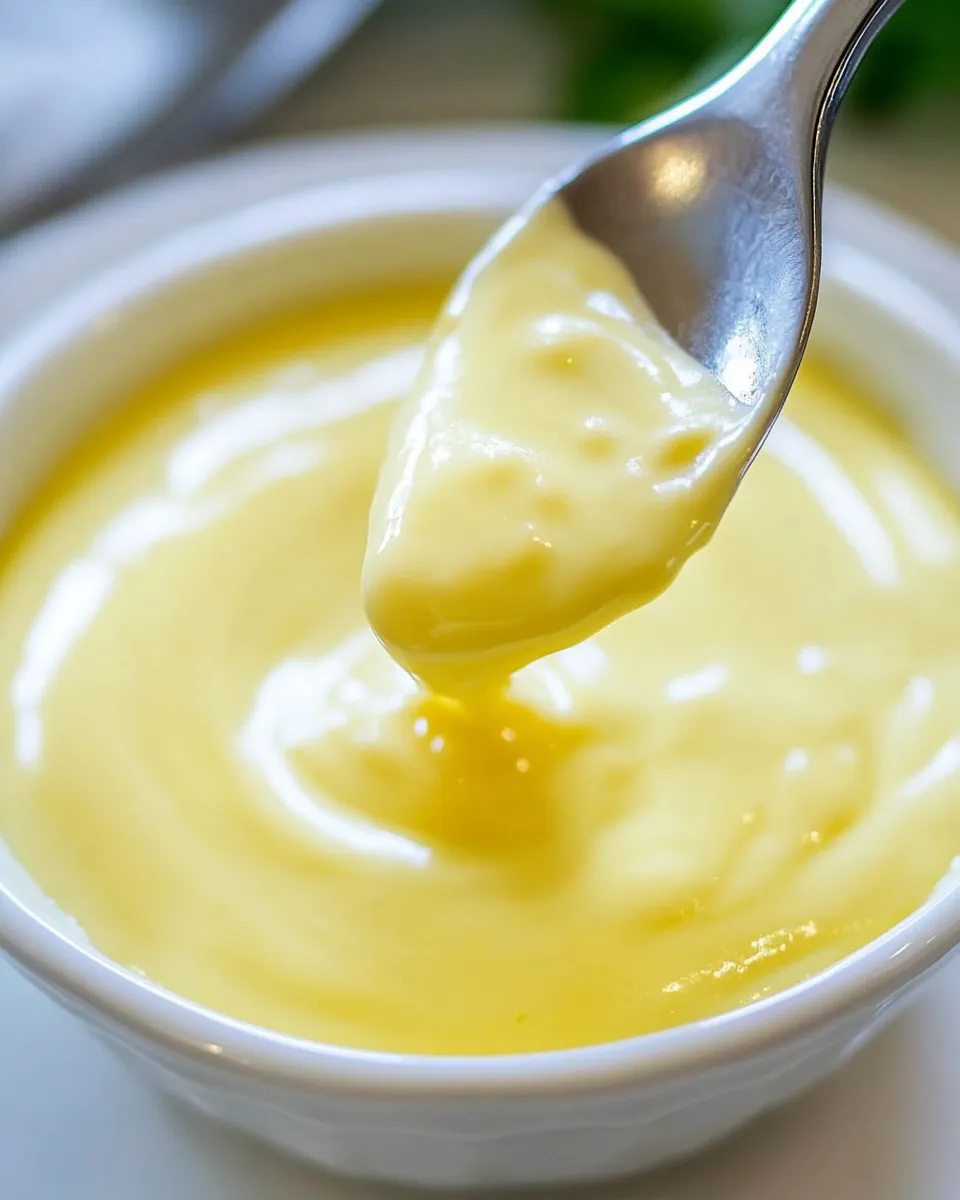 Delicious How to Make Hollandaise Sauce shot