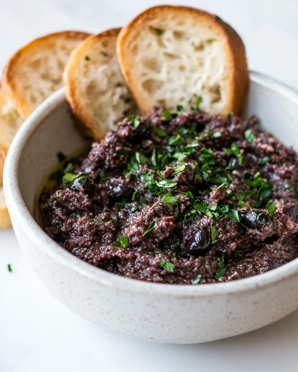 Easy How to Make Olive Tapenade recipe photo