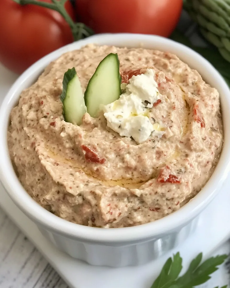 Quick Inas Sun-dried Tomato Dip recipe photo