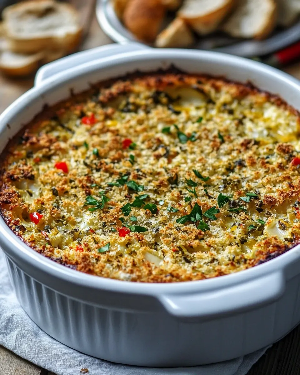 Easy Incredible Baked Clam Dip recipe photo