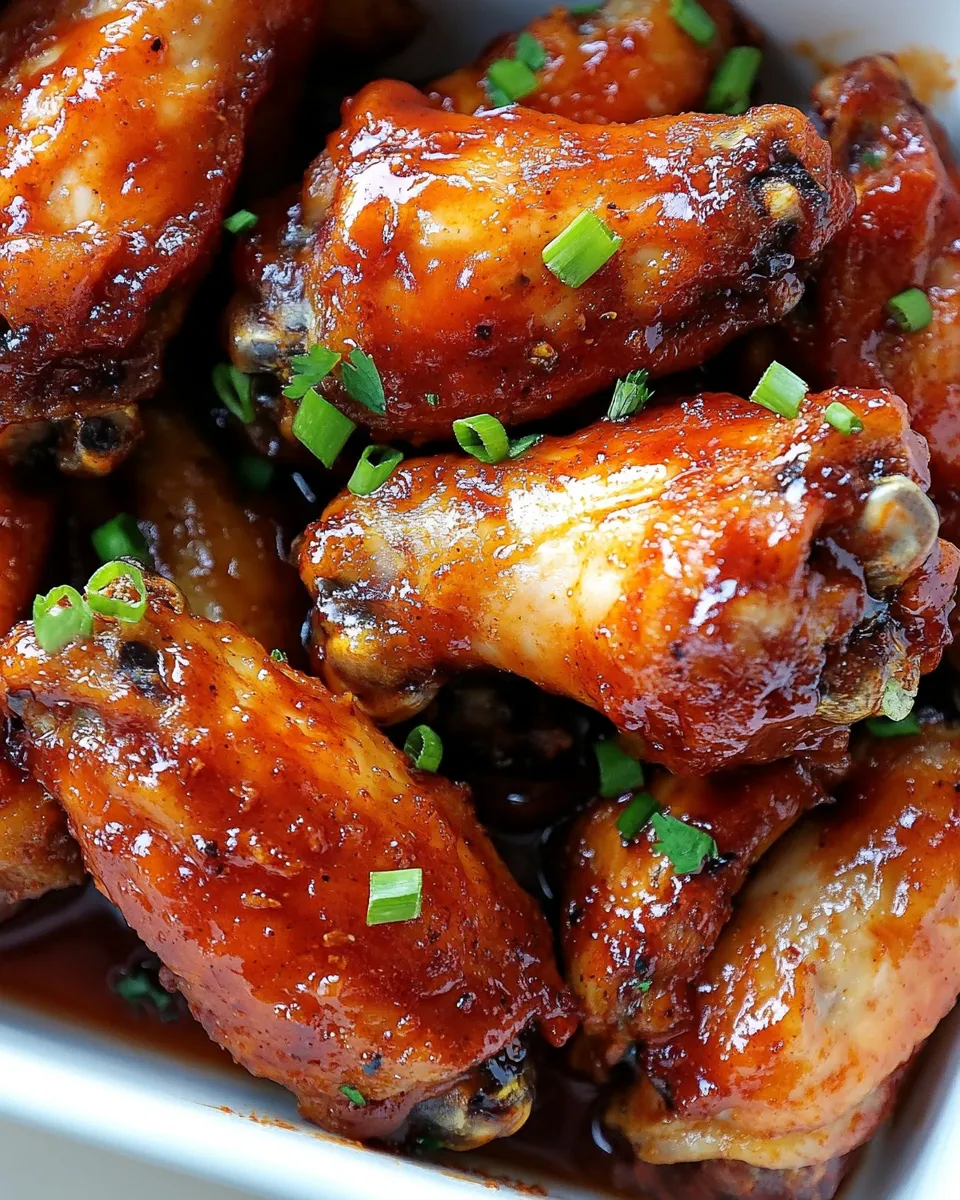 Easy Instant Pot BBQ Chicken Wings Recipe photo