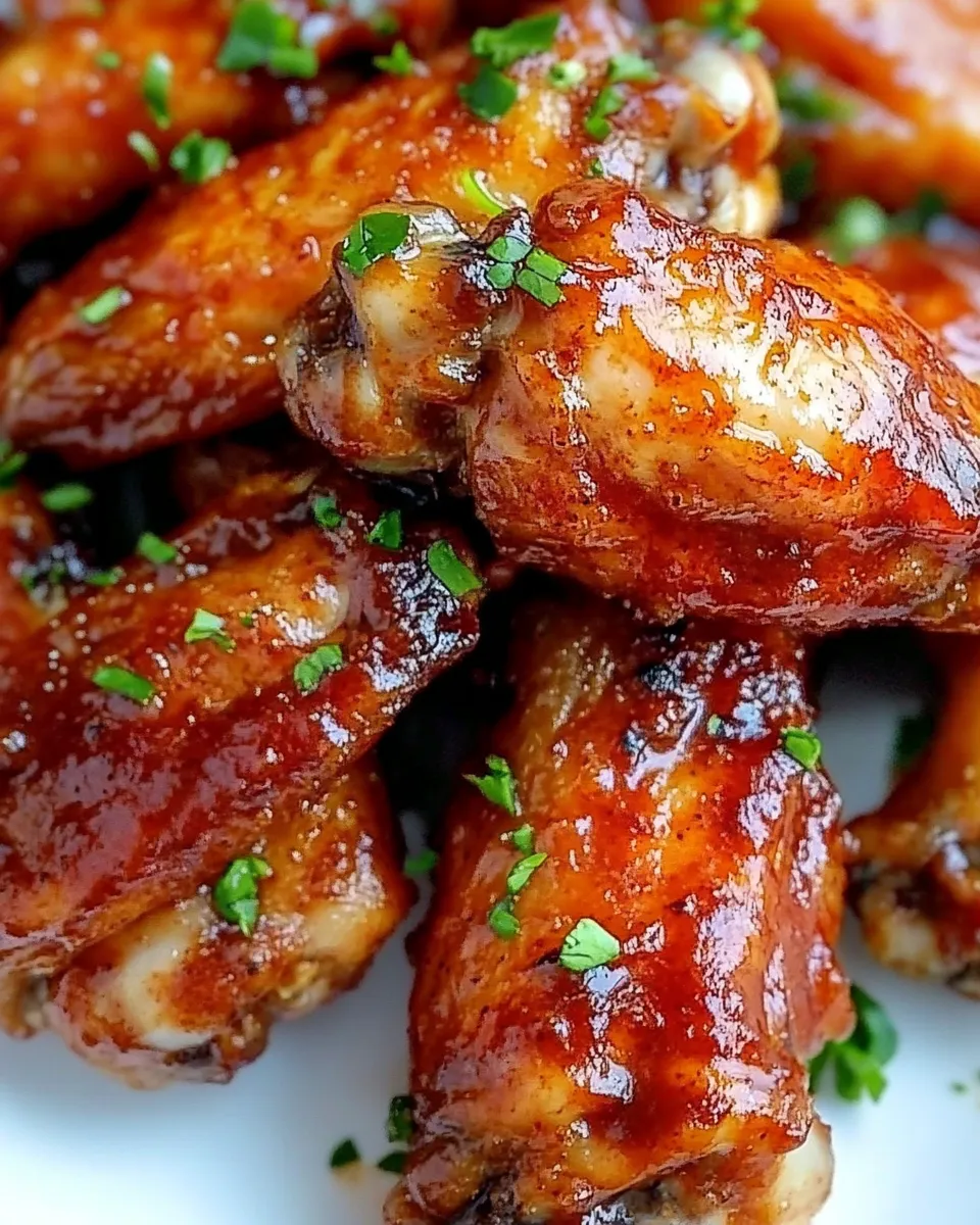 Delicious Instant Pot BBQ Chicken Wings Recipe image